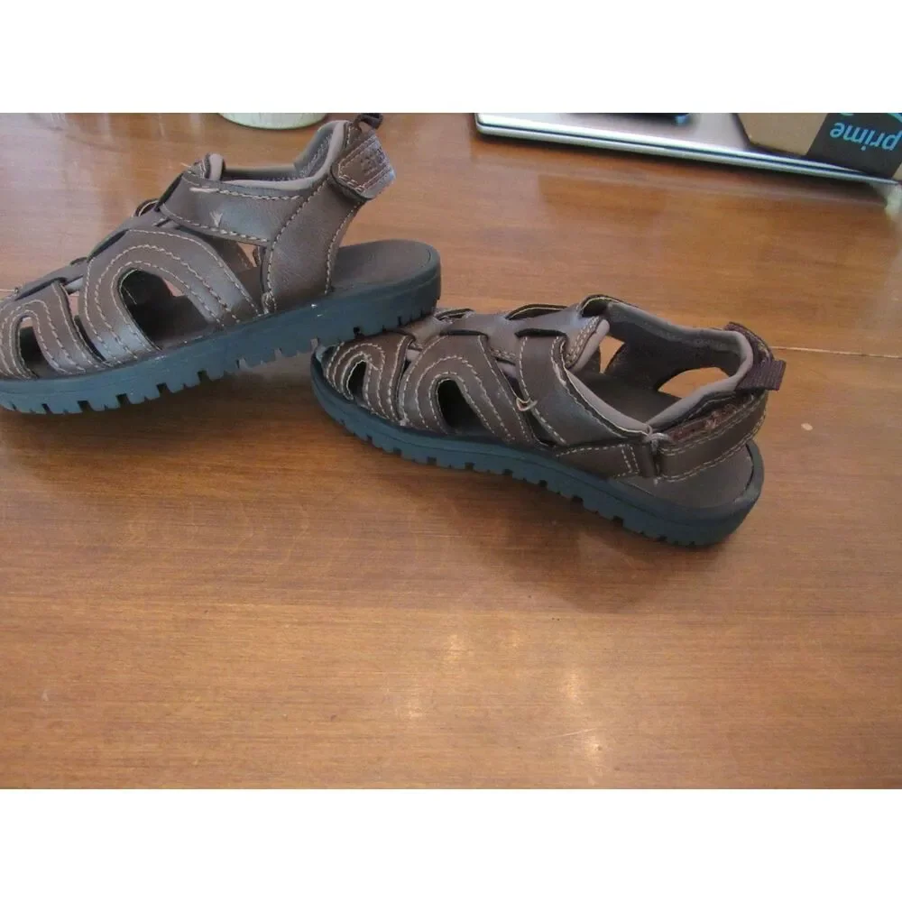Brown Kids Toddler Size 9M Sandals Shoes